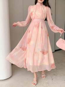 Dress Fall Oversized Floral (M)