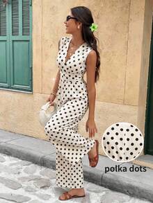 Jumpsuit Serisse Black White